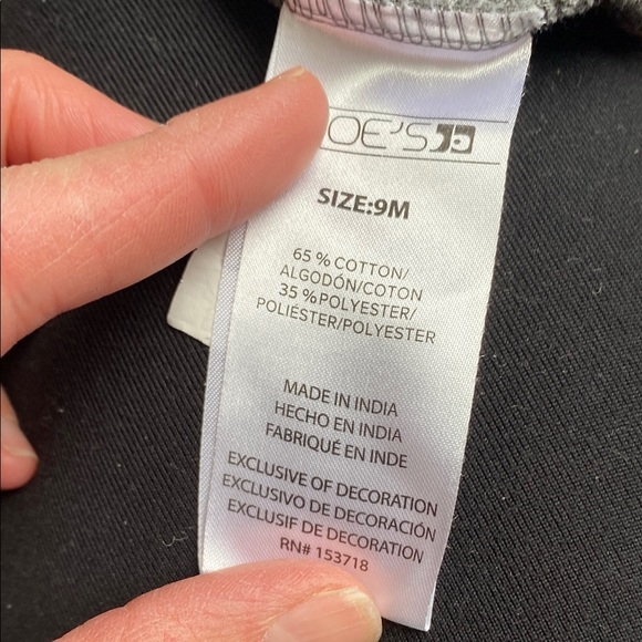 Joe's Jeans Green Sweatshirt Classic Crew Neck Design - Picture 5 of 5